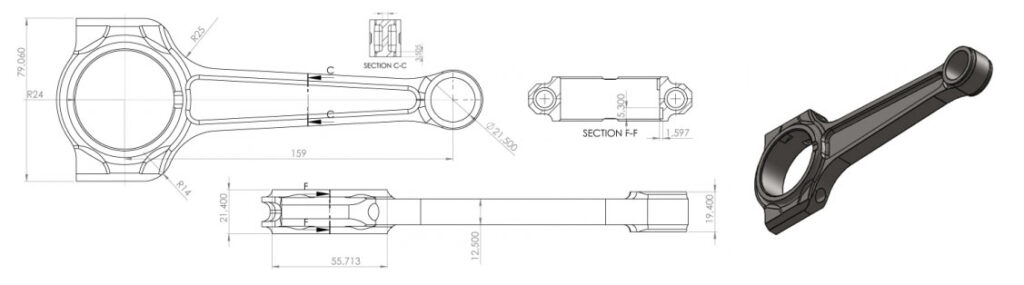 conrods design
